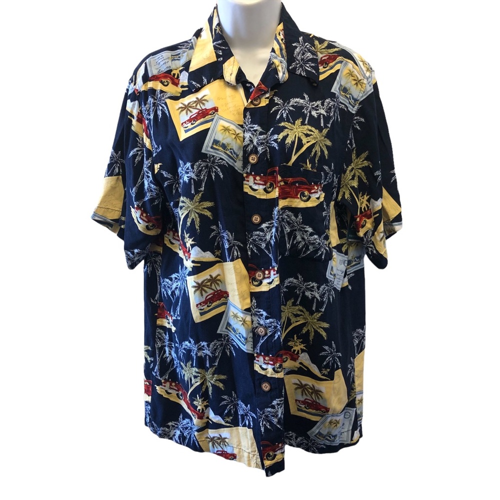 Knightsbridge Hawaiian Men's Blouse  Size Medium